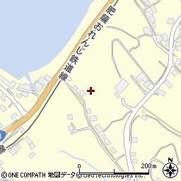 鹿児島県出水市境町539周辺の地図