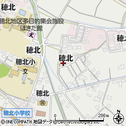 宮崎県西都市穂北5431周辺の地図