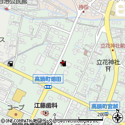 ＪＡ高鍋ＳＳ周辺の地図