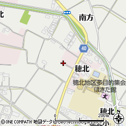 宮崎県西都市穂北5816周辺の地図