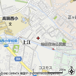 田浦家駐車場周辺の地図
