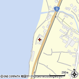鹿児島県出水市境町612周辺の地図