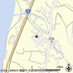 鹿児島県出水市境町687周辺の地図