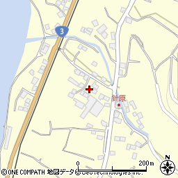 鹿児島県出水市境町684周辺の地図