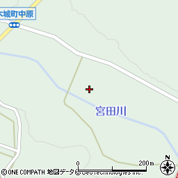 宮田川周辺の地図
