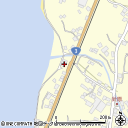 鹿児島県出水市境町713周辺の地図