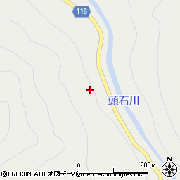 熊本県水俣市湯出（三本松）周辺の地図