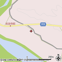 宮崎県西都市穂北4551周辺の地図