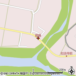 囲橋周辺の地図