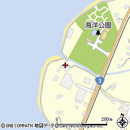 鹿児島県出水市境町865周辺の地図