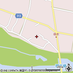 宮崎県西都市穂北925周辺の地図