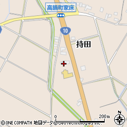 トヨタエルアンドエフ宮崎株式会社　高鍋営業所周辺の地図