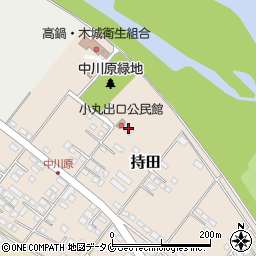高鍋衛生公社周辺の地図