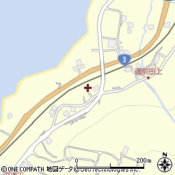 鹿児島県出水市境町2740周辺の地図