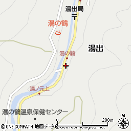 湯の鶴観光物産館　つるの屋周辺の地図