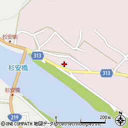宮崎県西都市穂北126周辺の地図