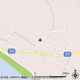 宮崎県西都市穂北228周辺の地図