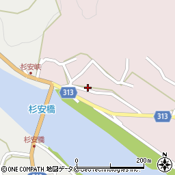 宮崎県西都市穂北122周辺の地図