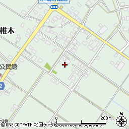 宮崎県児湯郡木城町椎木周辺の地図