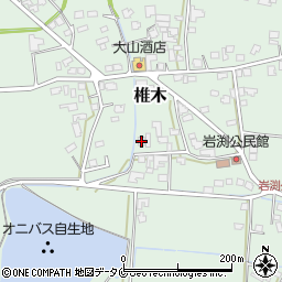 宮崎県児湯郡木城町椎木1764周辺の地図