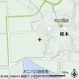 宮崎県児湯郡木城町椎木1730周辺の地図