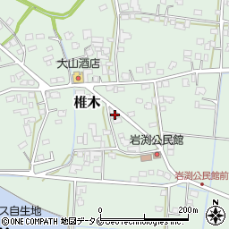 宮崎県児湯郡木城町椎木1791周辺の地図
