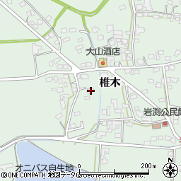 宮崎県児湯郡木城町椎木1740周辺の地図