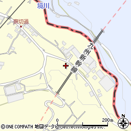 鹿児島県出水市境町2460周辺の地図