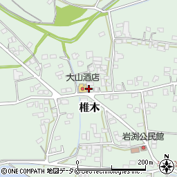 宮崎県児湯郡木城町椎木1756周辺の地図