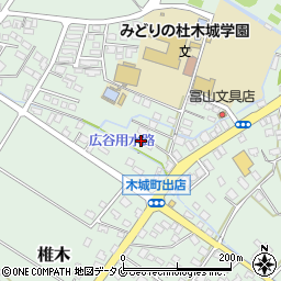 宮崎県児湯郡木城町椎木2305周辺の地図