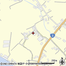 鹿児島県出水市境町1441周辺の地図