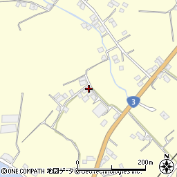 鹿児島県出水市境町1443周辺の地図