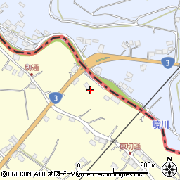 鹿児島県出水市境町2189周辺の地図