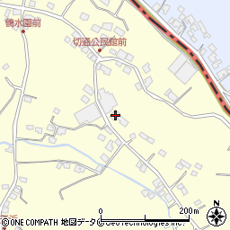 鹿児島県出水市境町1993周辺の地図