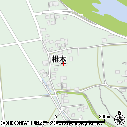 宮崎県児湯郡木城町椎木1355周辺の地図