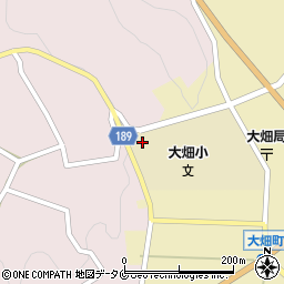 人吉市大畑コミュニティセンター周辺の地図