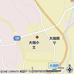 人吉市立　大畑小学校周辺の地図