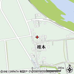 宮崎県児湯郡木城町椎木1341周辺の地図