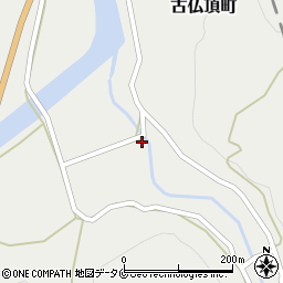 熊本県人吉市古仏頂町1889周辺の地図