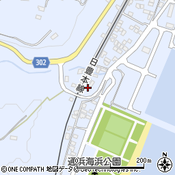 川南町役場　通浜児童館周辺の地図