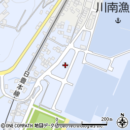 川南町漁協　直売所通浜周辺の地図