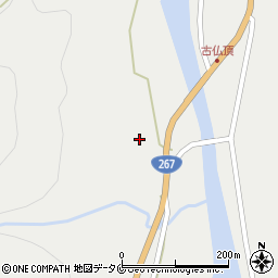 熊本県人吉市古仏頂町1105周辺の地図