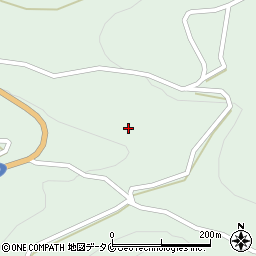 鹿児島県出水郡長島町蔵之元1970周辺の地図