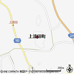 熊本県人吉市上漆田町周辺の地図