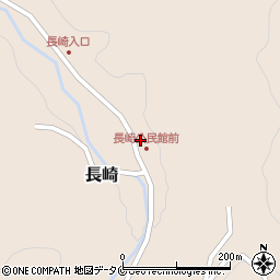 熊本県水俣市長崎890周辺の地図