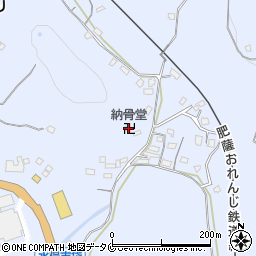納骨堂周辺の地図