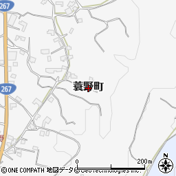 熊本県人吉市蓑野町周辺の地図