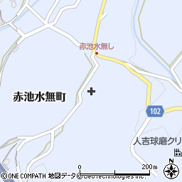 熊本県人吉市赤池水無町1245周辺の地図