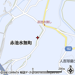 熊本県人吉市赤池水無町1241周辺の地図