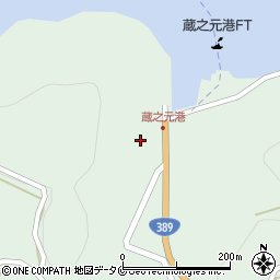 鹿児島県出水郡長島町蔵之元3643周辺の地図